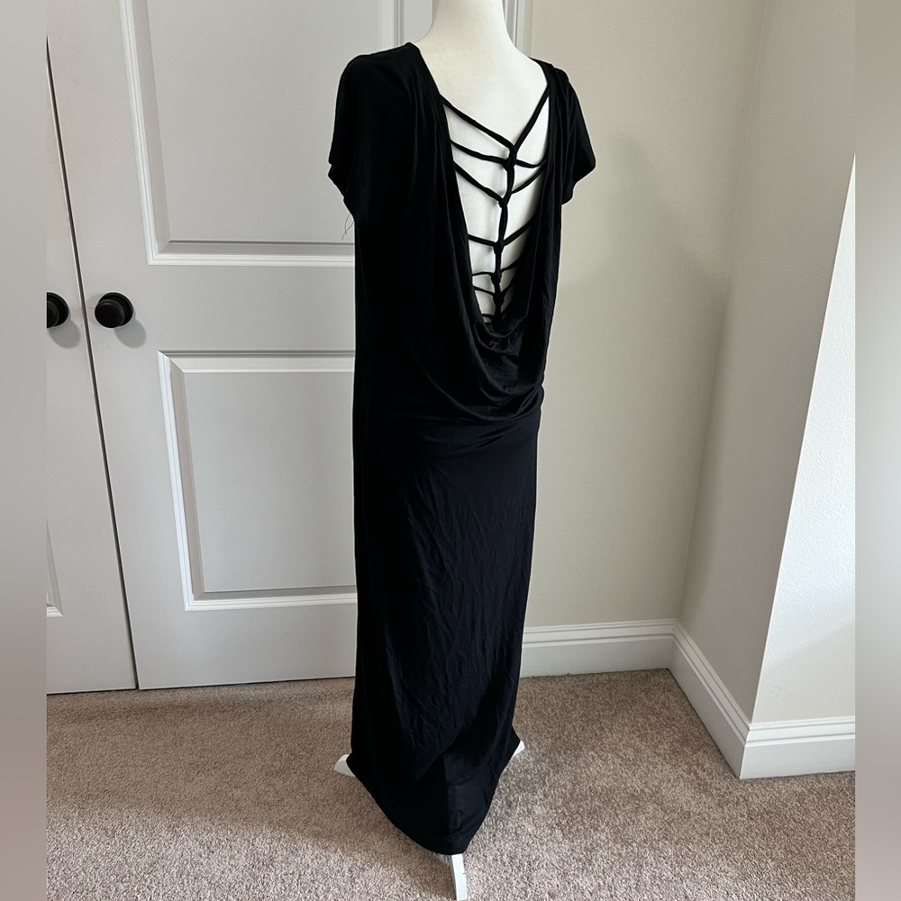 Benjamin Jay Strappy Knot Back Casual Gown - Picture 9 of 14